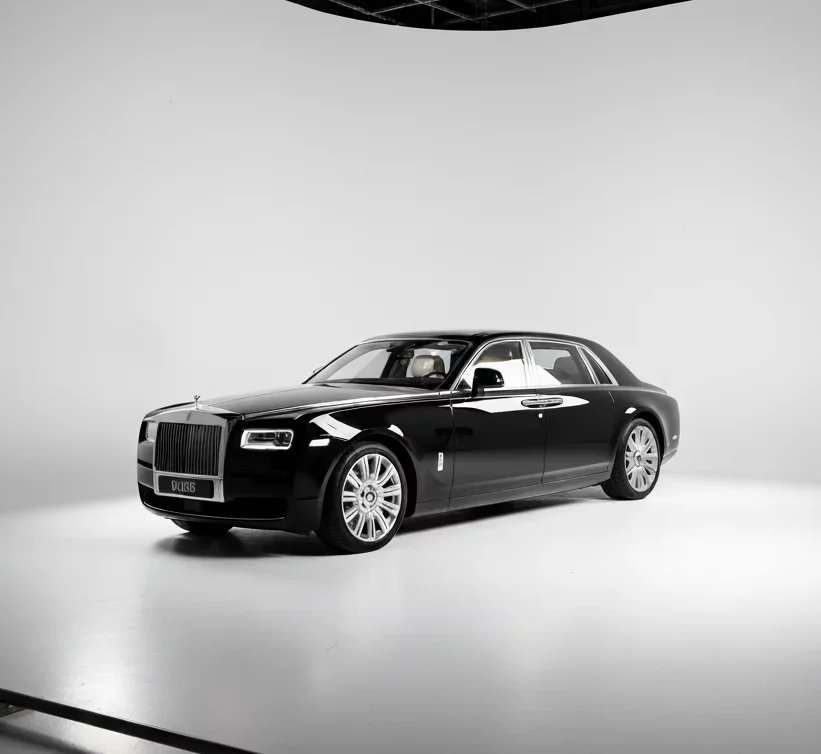 A car edited to studio quality in seconds